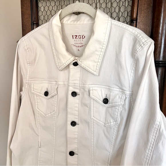 Izod Denim Jean Jacket - Picture 2 of 4